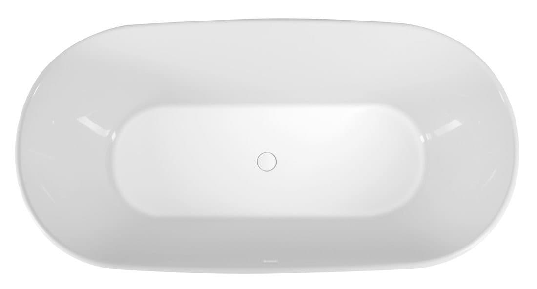 DELONIX wanna wolnostojąca, kompozyt, 170x84x61,5cm, biały