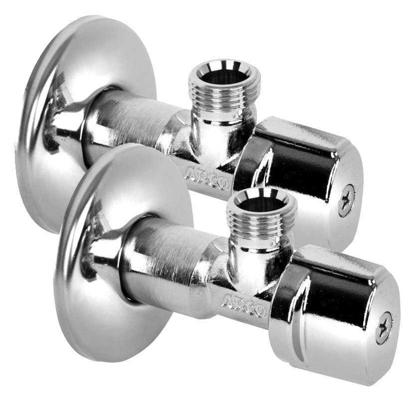 ARCO zawór kątowy A-80 1/2&quot;x 3/8&quot; , anticalc, chrom, para