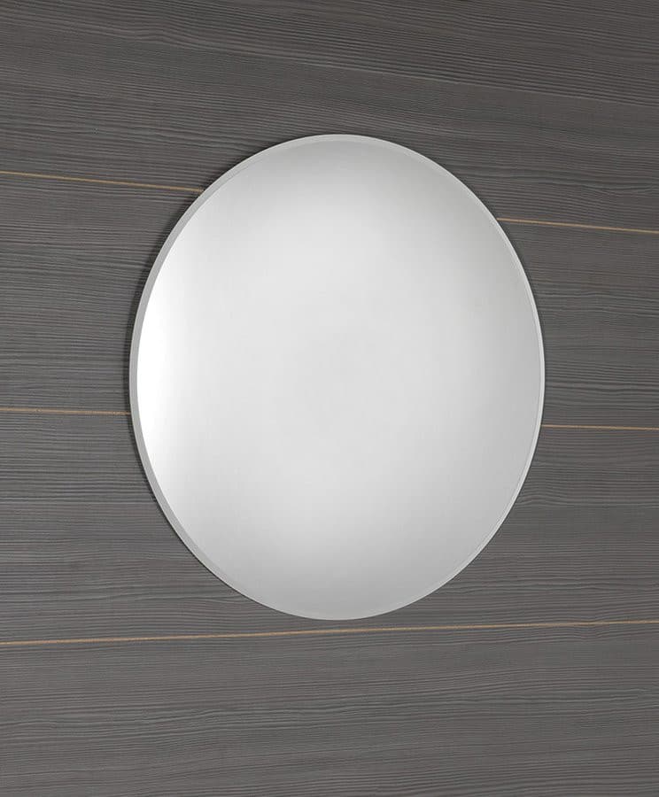 RENGAS lustro okrągłe z fazą ø 60cm, CU free