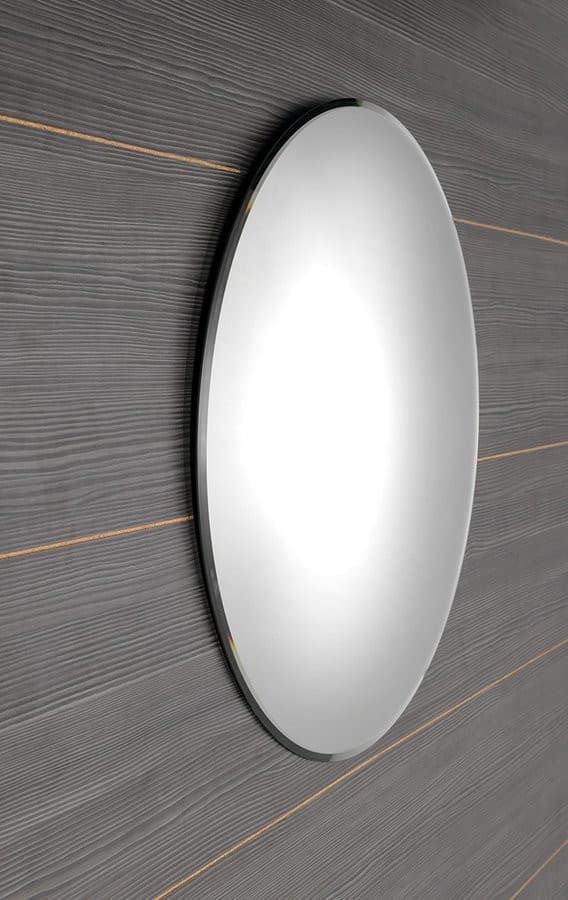 RENGAS lustro okrągłe z fazą ø 80cm, CU free