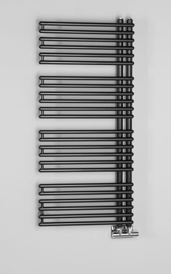 TUBINI grzejnik łazienkowy 496x1126 mm, antracyt