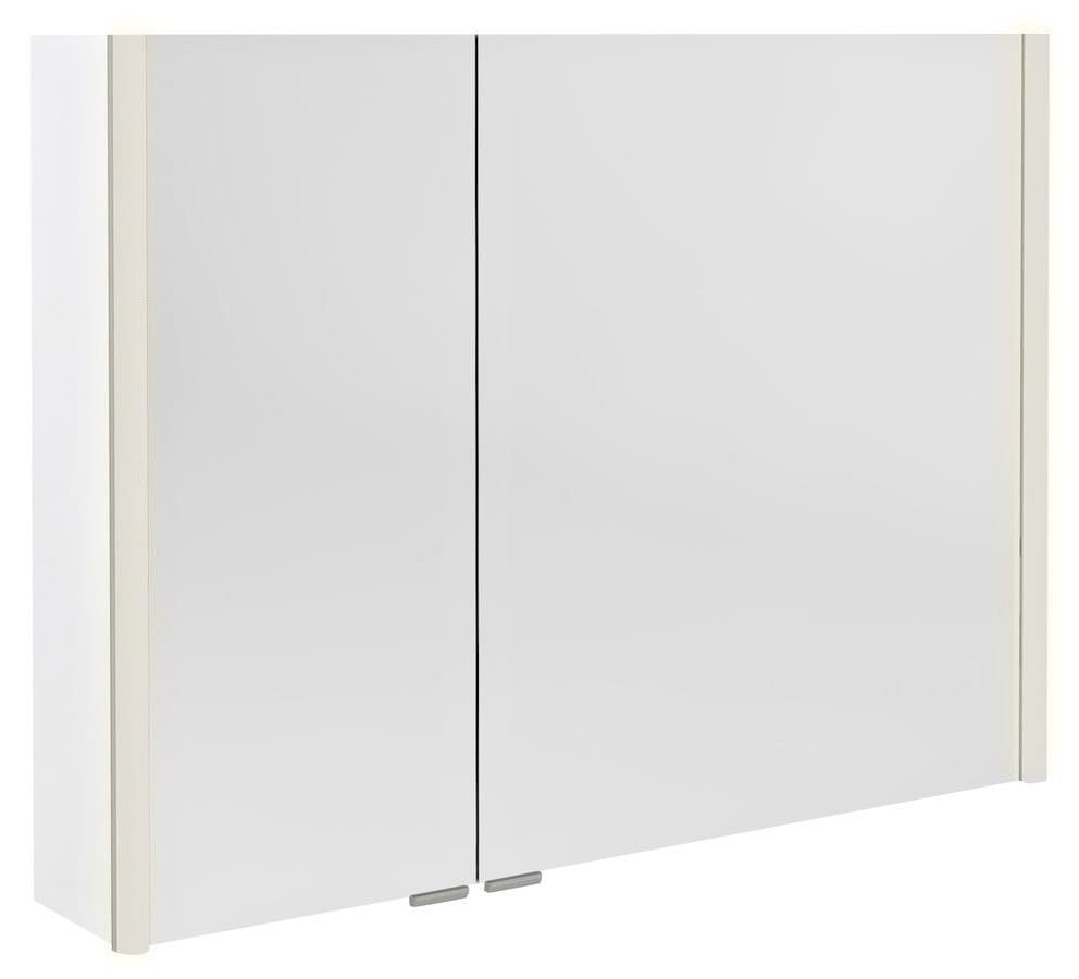 ALIX szafka z lustrem, oświetlenie LED 96x70x17,5cm, biała