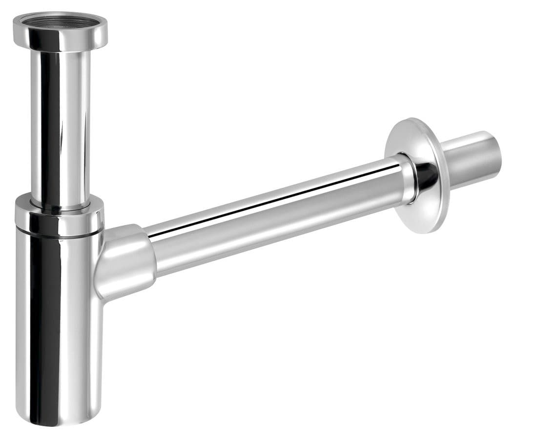 Syfon umywalkowy 5/4&quot;, DN32, okrągły, chrom
