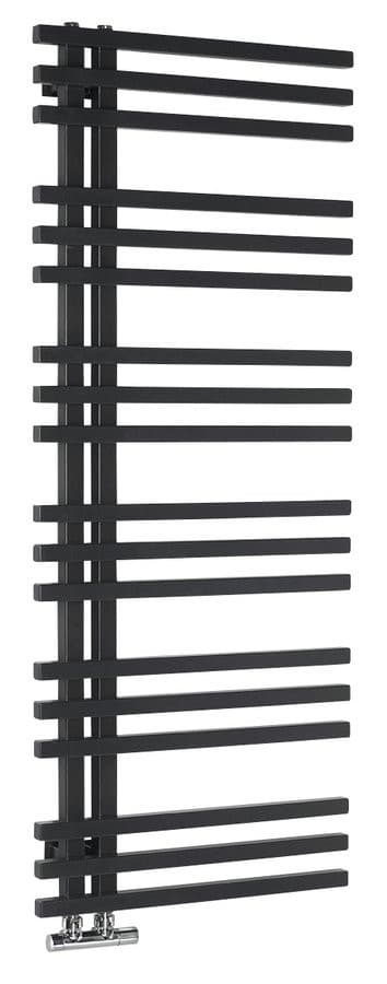 SOPHINA grzejnik łazienkowy 600x1215 mm, czarny mat