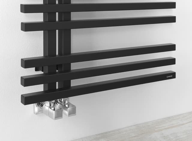 SOPHINA grzejnik łazienkowy 600x1647 mm, czarny mat