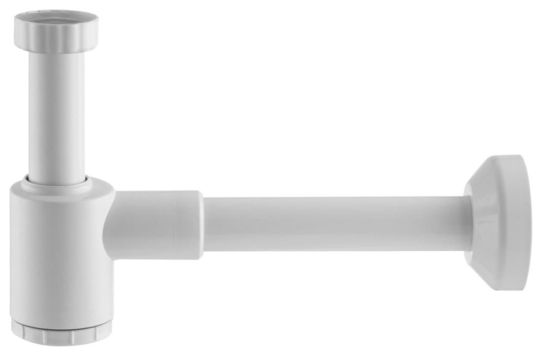 CRONO Syfon umywalkowy 5/4&quot;, DN32, biały