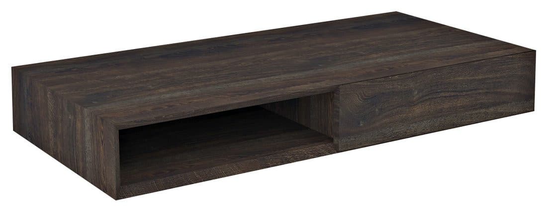 MORIAN szafka umywalkowa 100x14x48cm, dąb czarny, prawa