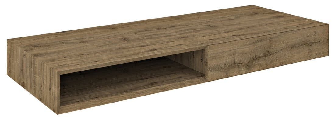 MORIAN szafka umywalkowa 120x14x48cm, dąb, prawa