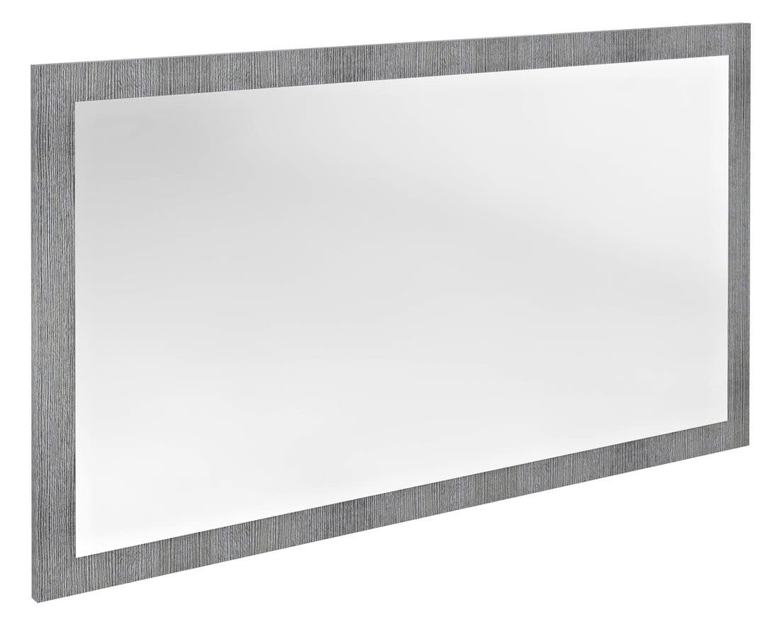 NIROX lustro w ramie 120x70cm, dąb srebrny