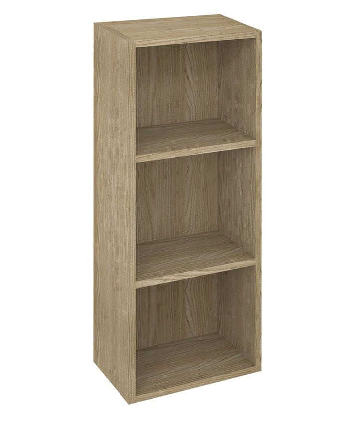 ESPACE szafka otwarta z półkami, 35x94x22cm, wiąz Bardini