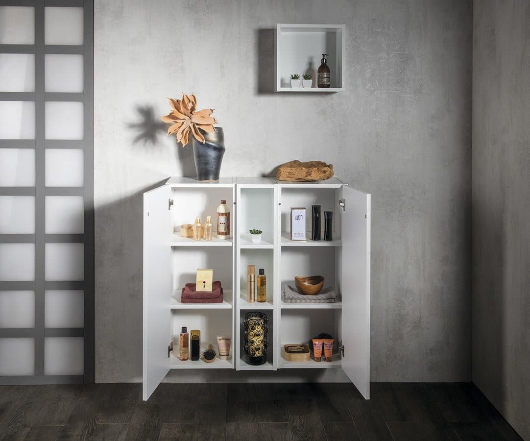 ESPACE szafka 35x94x32cm, 1 drzwi, lewa/prawa, biała mat