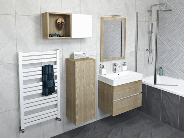 ESPACE szafka 35x35x22cm, 1 drzwi, lewa/prawa, biała mat