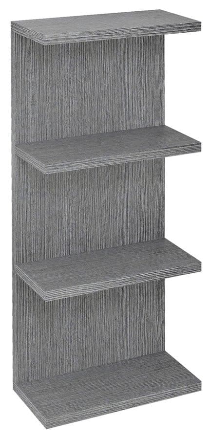 RIWA regał 30x70x15cm, dąb srebrny