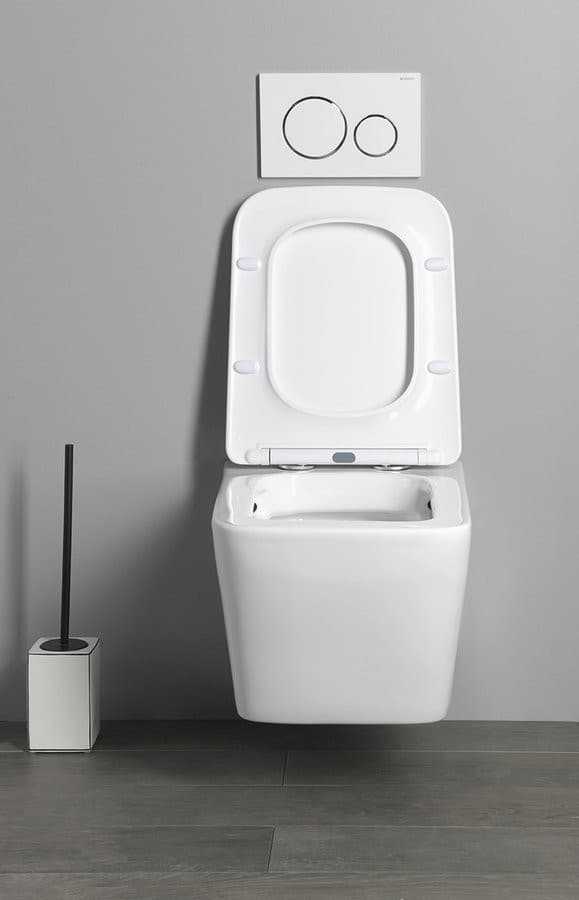 PORTO WC wiszące, Rimless, 36x52cm, biały