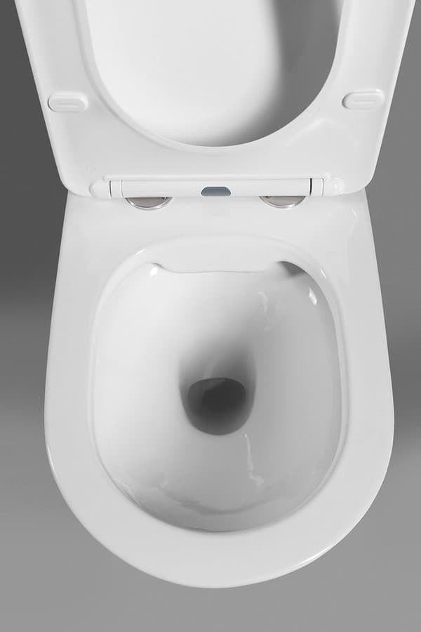 PACO WC wiszące, Rimless, 36x53cm, biały
