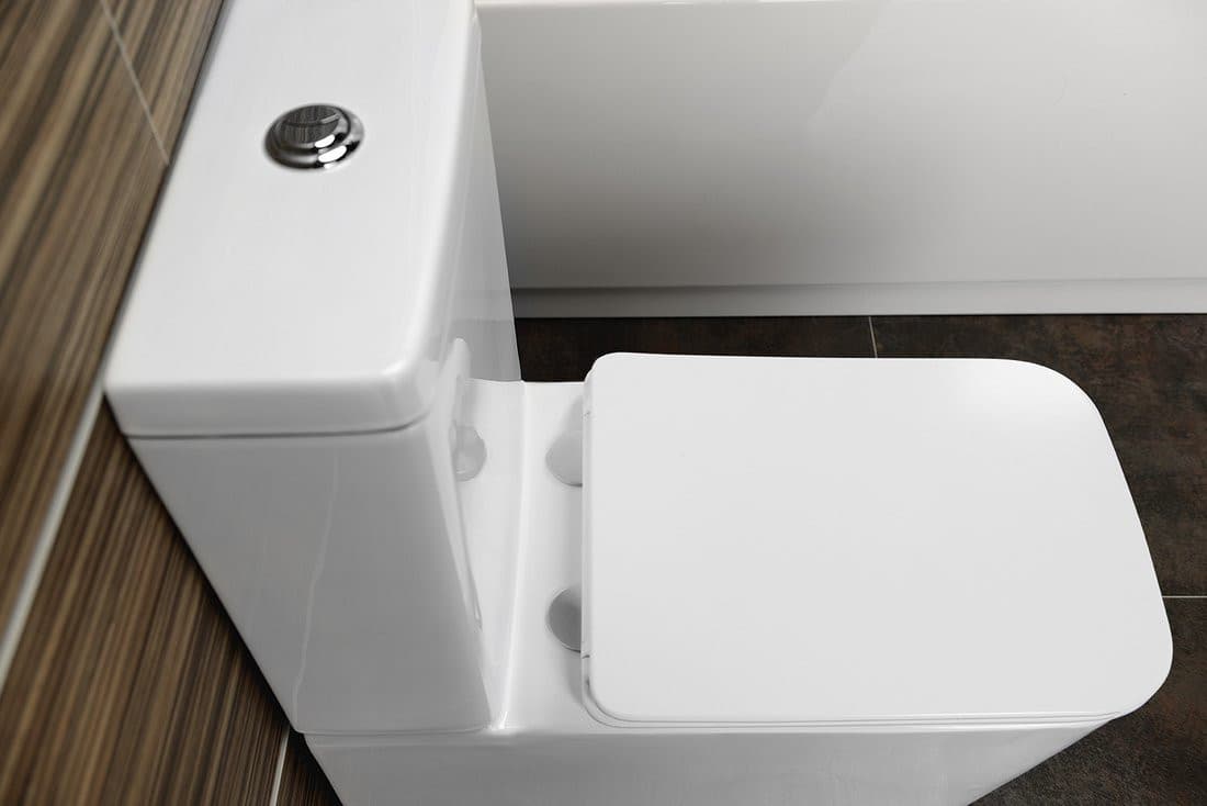 PORTO RIMLESS kompakt WC, odpływ poziomy/pionowy, biały