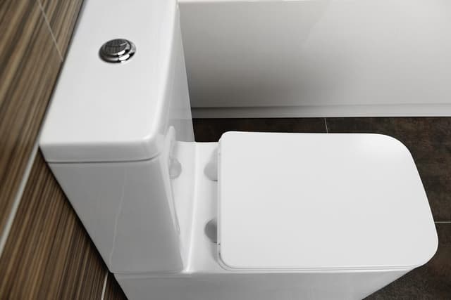 PORTO RIMLESS kompakt WC, odpływ poziomy/pionowy, biały