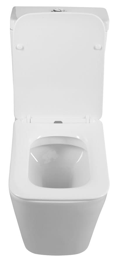 PORTO RIMLESS kompakt WC, odpływ poziomy/pionowy, biały