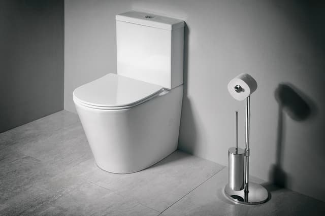 PACO RIMLESS kompakt WC, odpływ pionowy/poziomy, biały