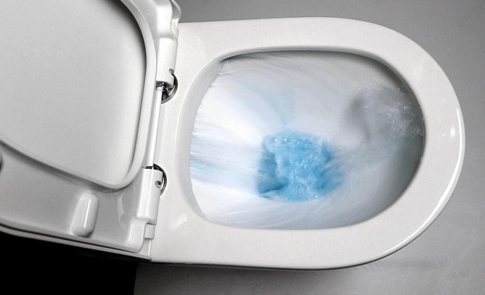 PACO RIMLESS kompakt WC, odpływ pionowy/poziomy, biały