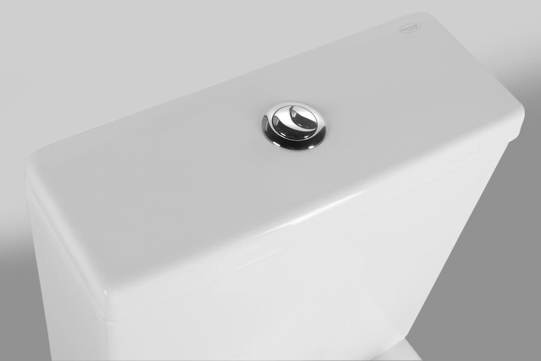 JALTA kompakt WC, Rimless, pionowy/poziomy odpływ, biały