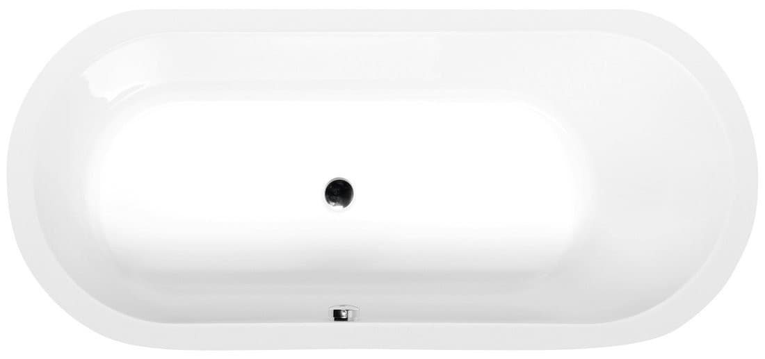 ASTRA O wanna owalna 165x75x48cm, biały