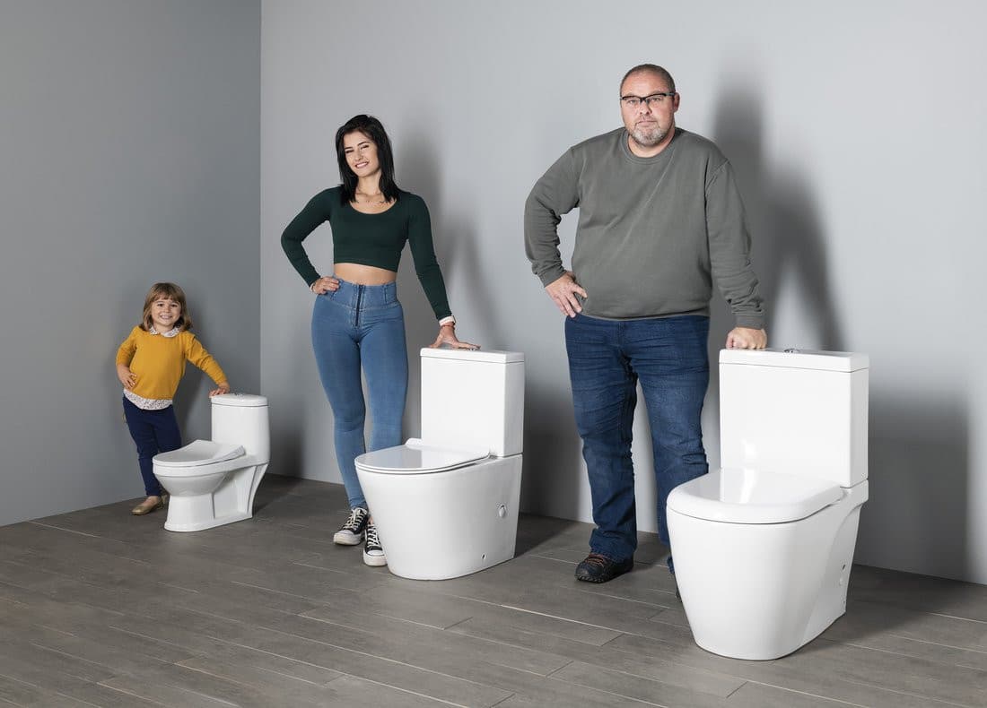 GRANDE kompakt WC XL, odpływ poziomy/pionowy, biały
