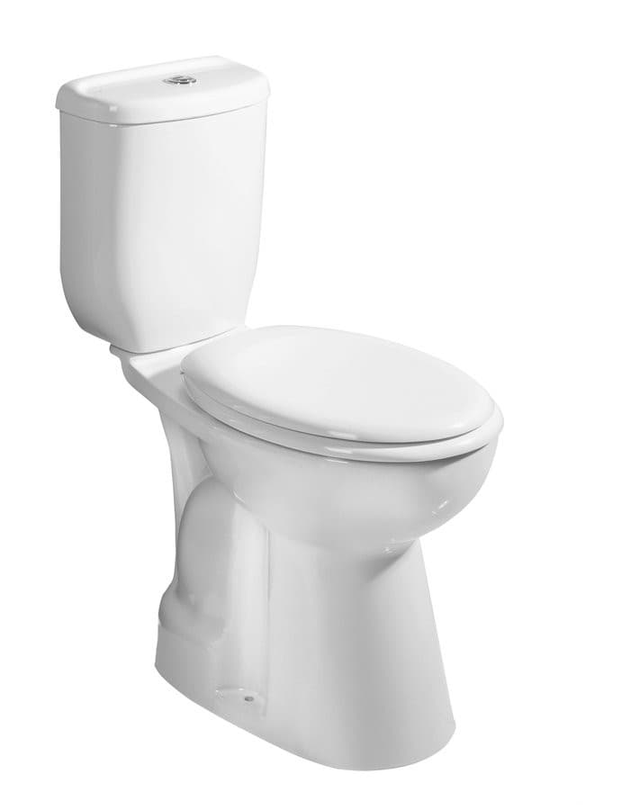 HANDICAP kompakt WC wysoki 36,3x67,2cm, odpływ pionowy