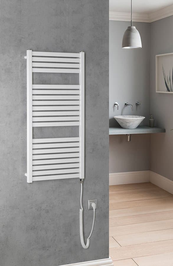 TONDI-E grzejnik elektryczny 450x970 mm, 300 W, biały