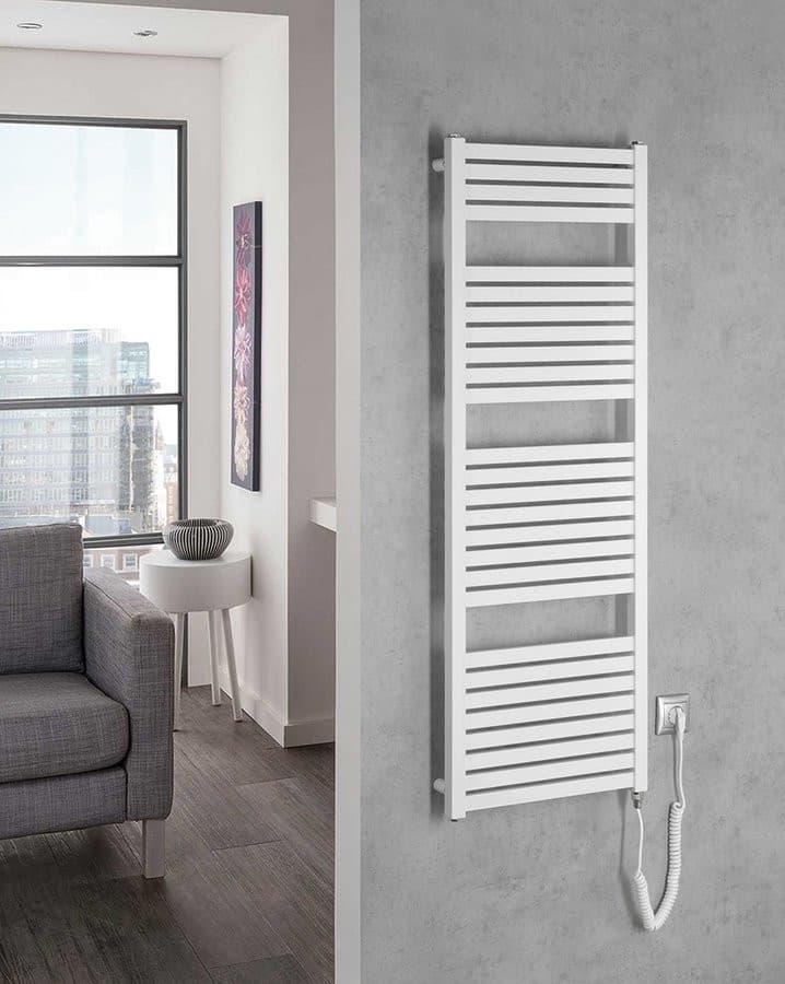 TONDI-E grzejnik elektryczny 450x1330 mm, 500 W, biały