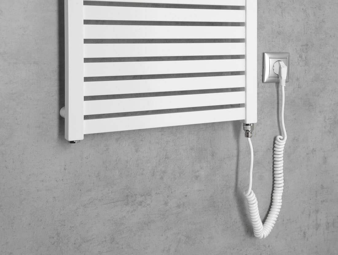 TONDI-E grzejnik elektryczny 450x1330 mm, 500 W, biały