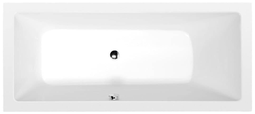 MIMOA SLIM wanna prostokątna 170x75x39cm, biała