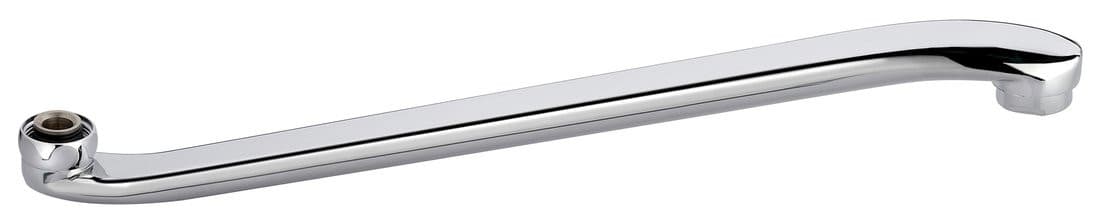 Wylewka, 320mm, płaska, chrom