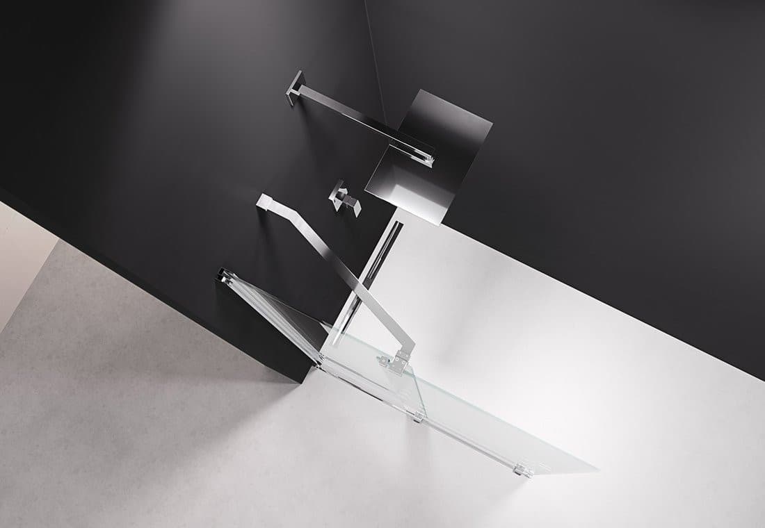 MODULAR SHOWER ścianka z wysuwanym panelem 1000 mm