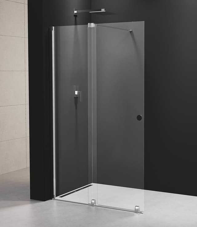 MODULAR SHOWER ścianka z wysuwanym panelem 1000 mm