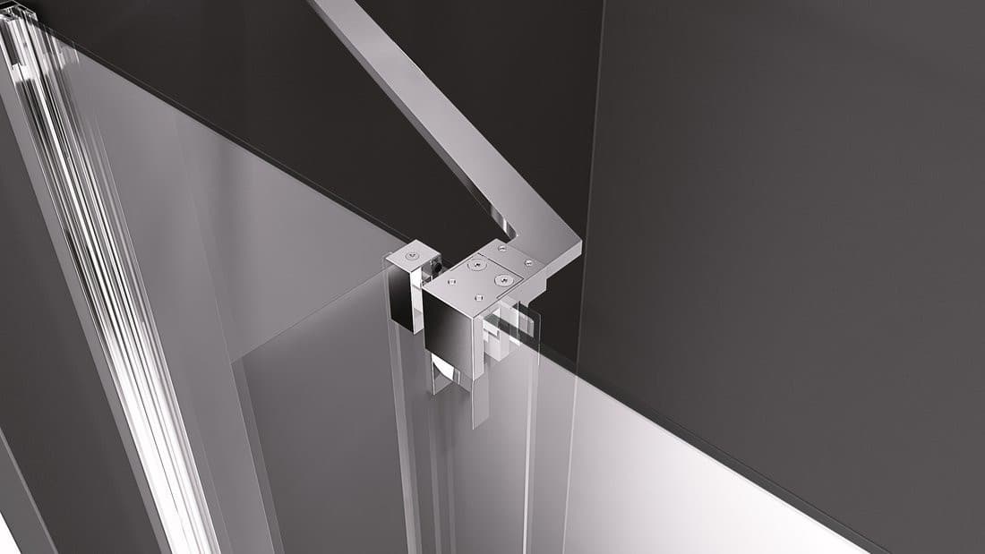 MODULAR SHOWER ścianka z wysuwanym panelem 1400 mm