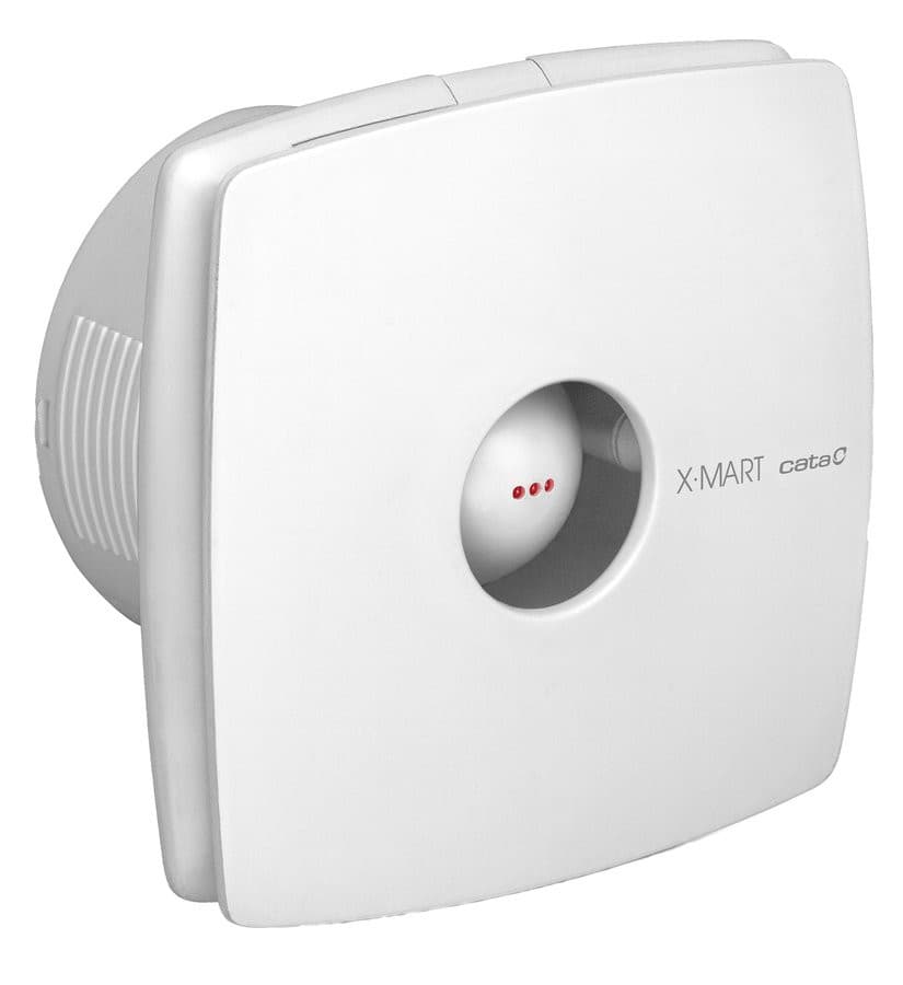 X-MART 10 wentylator łazienkowy, 15W, wylot 100mm, biały