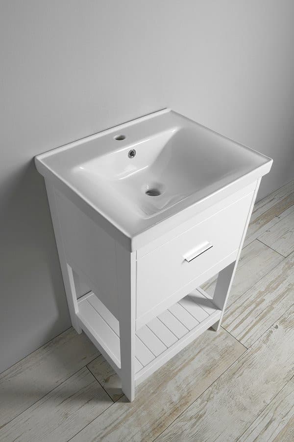 ETIDE szafka umywalkowa 51,5x85x44 cm, biały mat