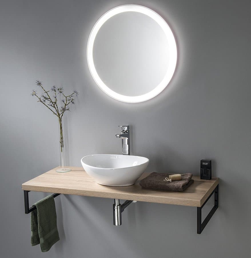 VEGA blat 104x45cm, dąb platin