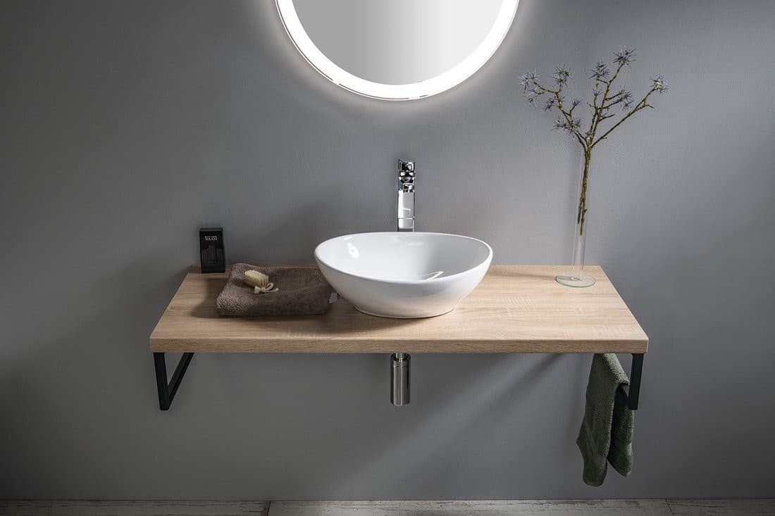 VEGA blat 145x45cm, dąb platin