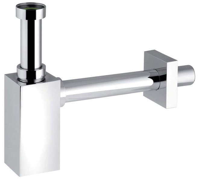 PIQUADRATO syfon umywalkowy 5/4&quot;, odpływ 32mm, chrom