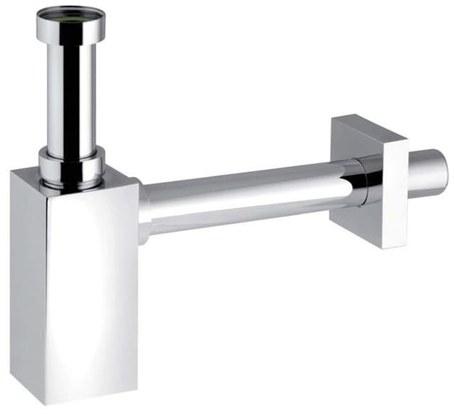PIQUADRATO syfon umywalkowy 5/4&quot;, odpływ 32mm, chrom