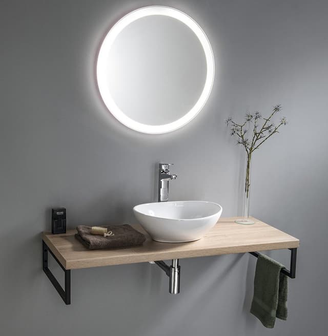 NOA lustro z oświetleniem LED, okrągłe, ø 60cm