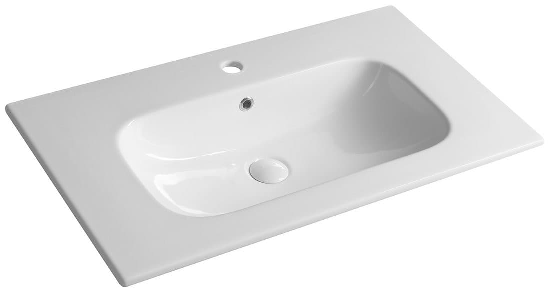 PIEDRA umywalka meblowa ceramiczna 81x46,5cm, biały