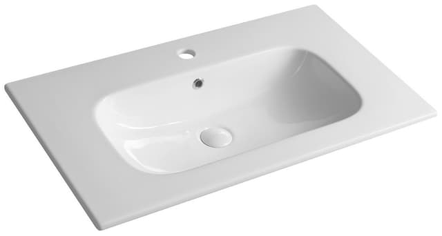 PIEDRA umywalka meblowa ceramiczna 81x46,5cm, biały