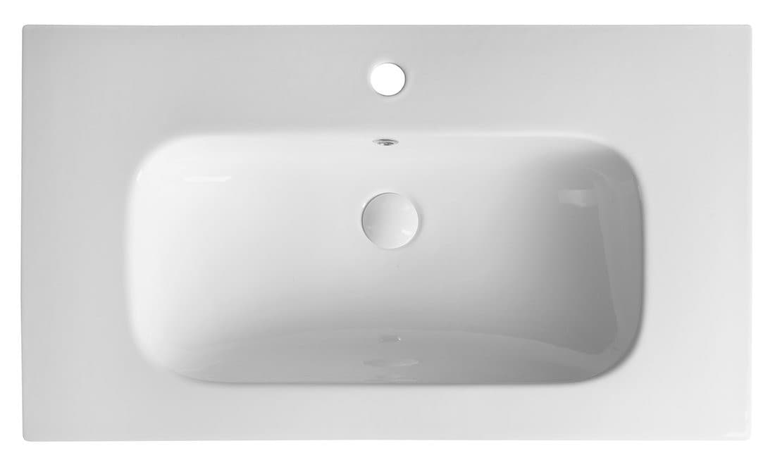 PIEDRA umywalka meblowa ceramiczna 81x46,5cm, biały