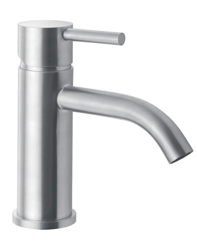 MINIMAL bateria umywalkowa, stal nierdzewna mat
