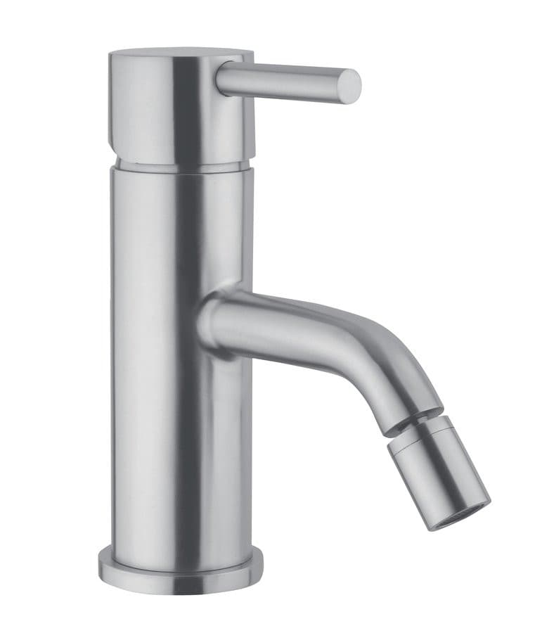 MINIMAL bateria bidetowa, stal nierdzewna mat