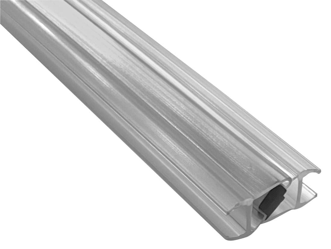 Zestaw uszczelek magnetycznych, 45°, szkło 6/6mm, 1900mm