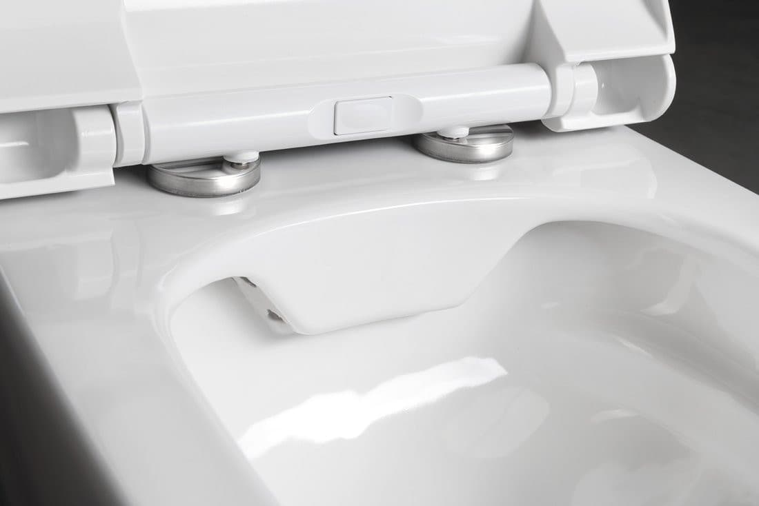 BELLO WC wiszące, Rimless, 35,5x53cm, biały